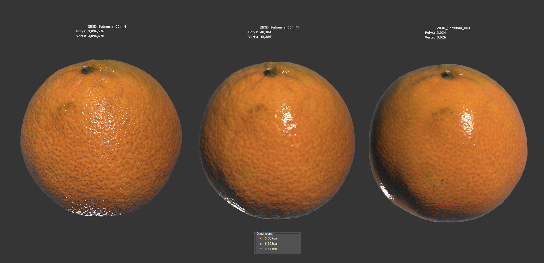 Satsuma 3D model_5