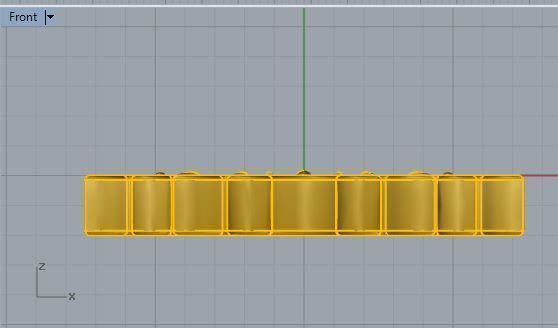 Cross Pendant 1823 3D print model_5