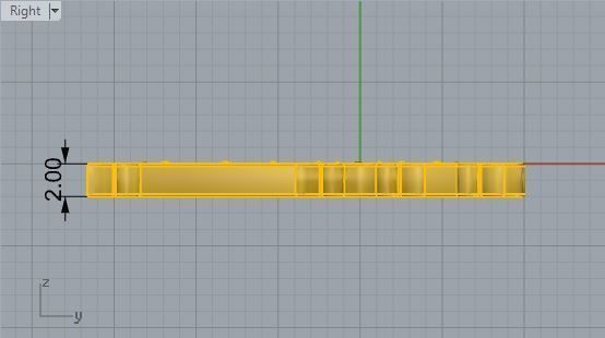 Cross Pendant 1823 3D print model_6