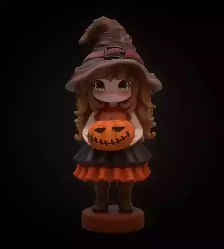 Little chibi witch