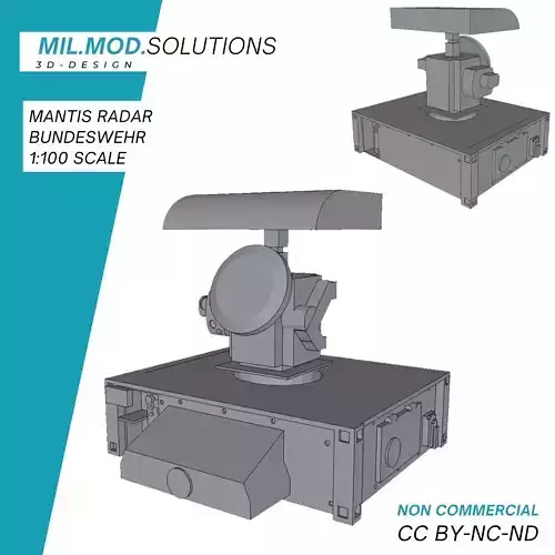 MANTIS Radar 3D print model