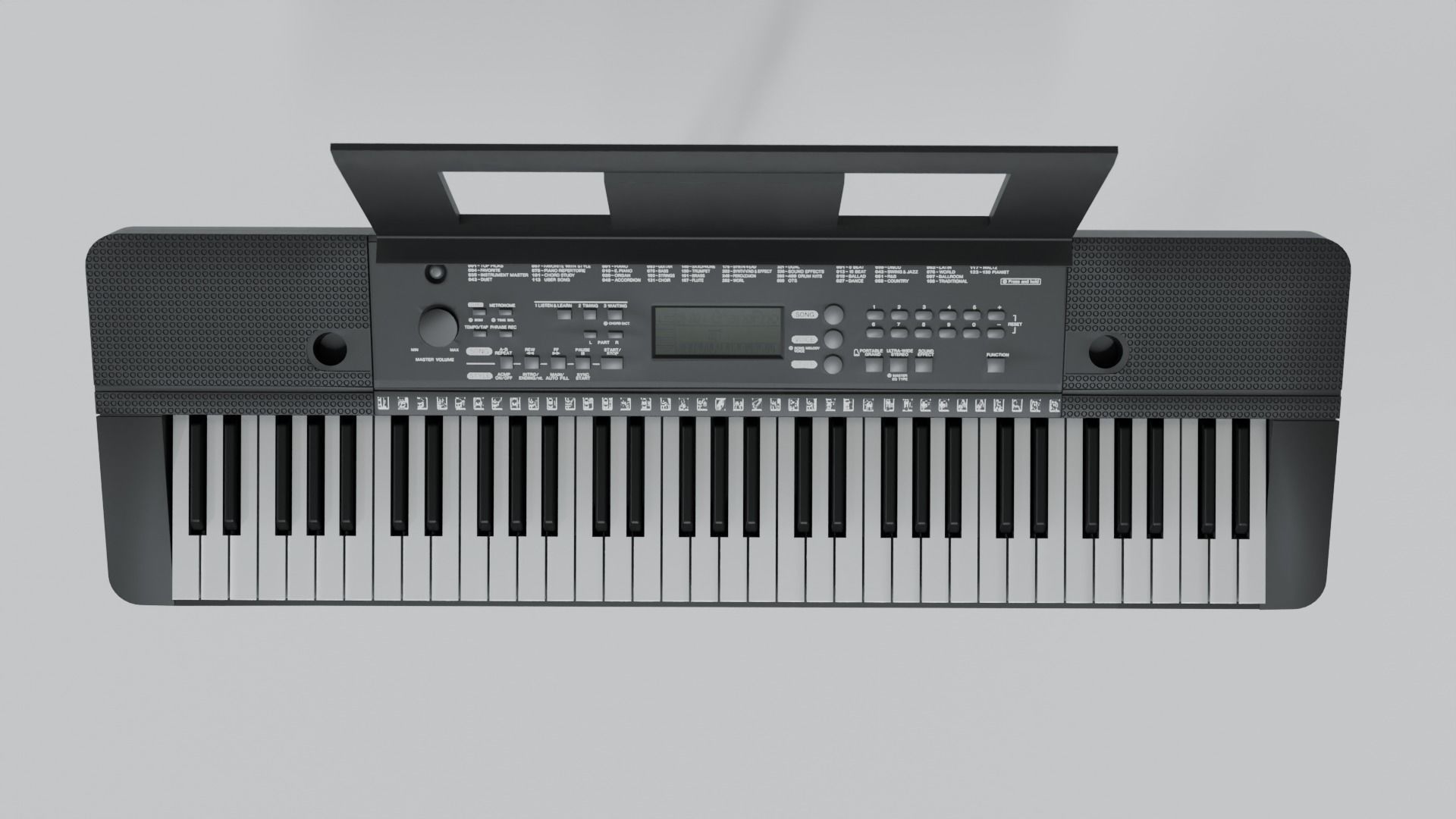 3D Digital Keyboard 3D model_5