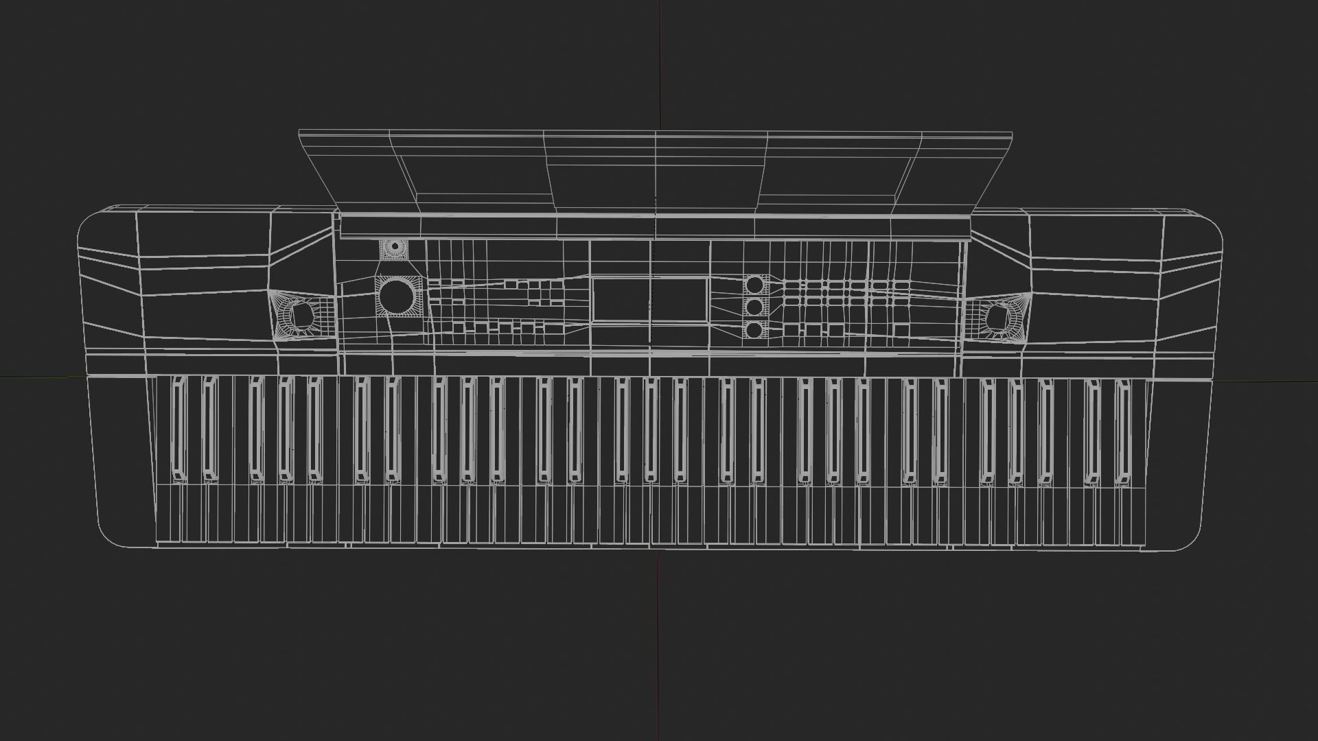 3D Digital Keyboard 3D model_6