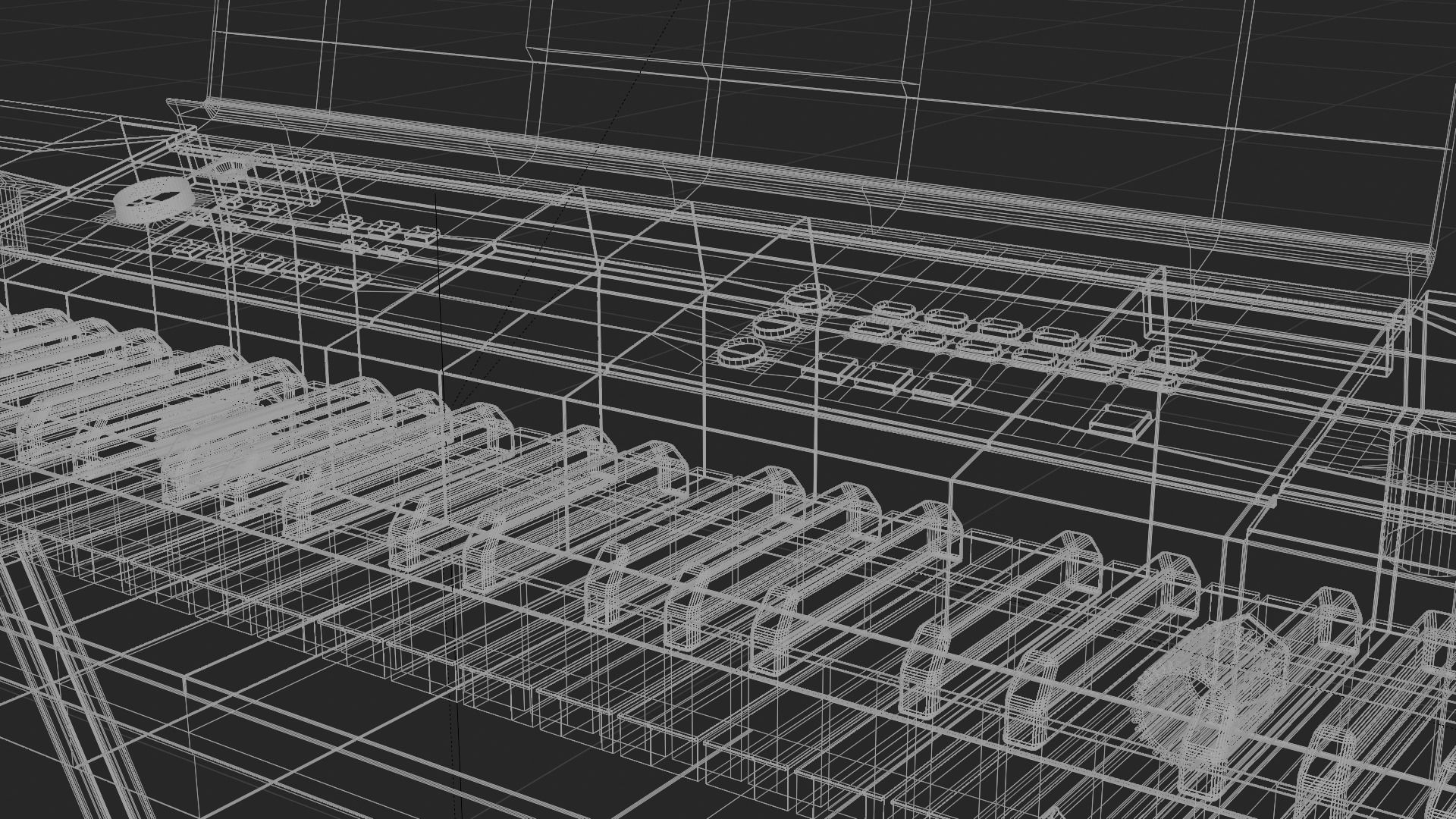 3D Digital Keyboard 3D model_9