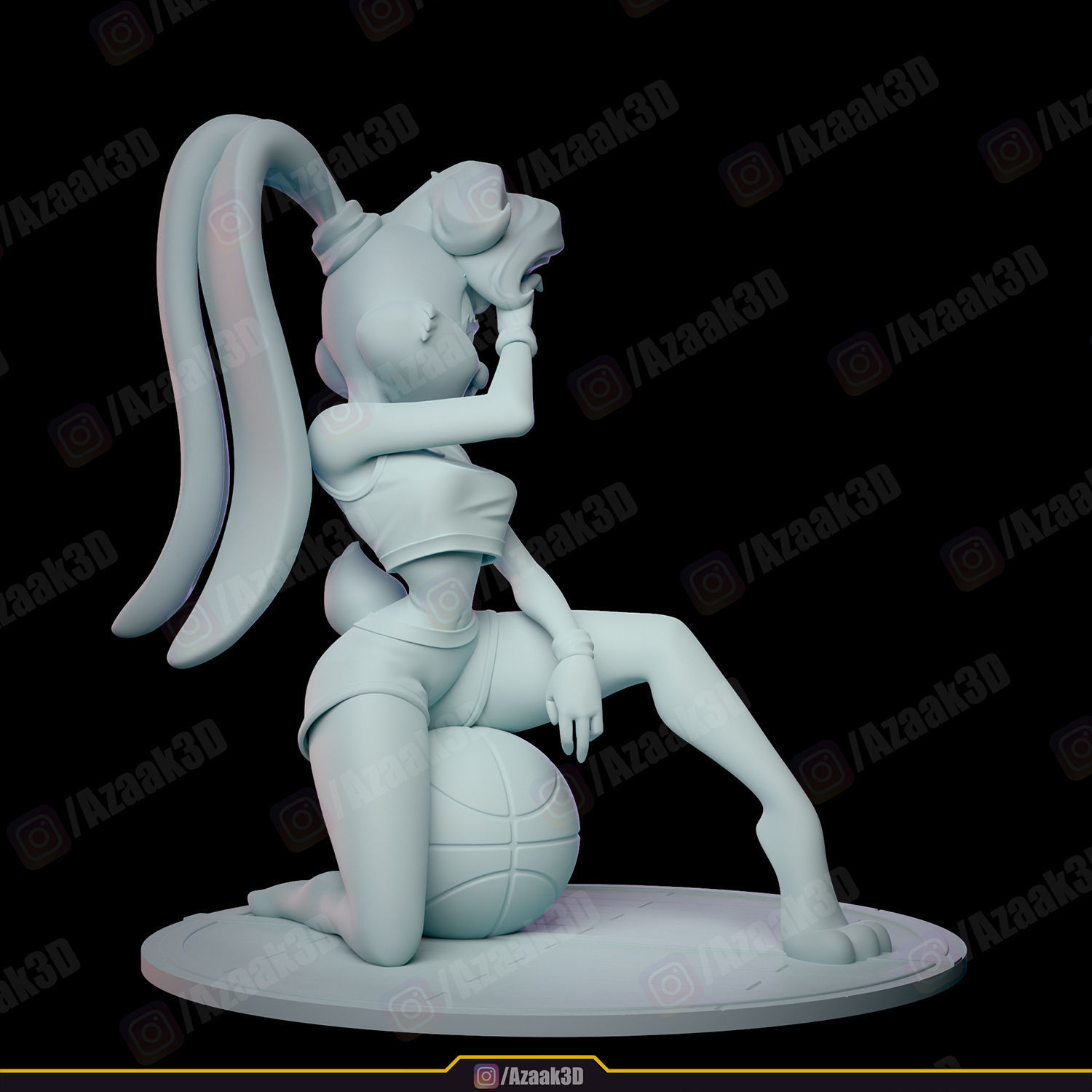 Lola Bunny Space Jam 3D print model_16