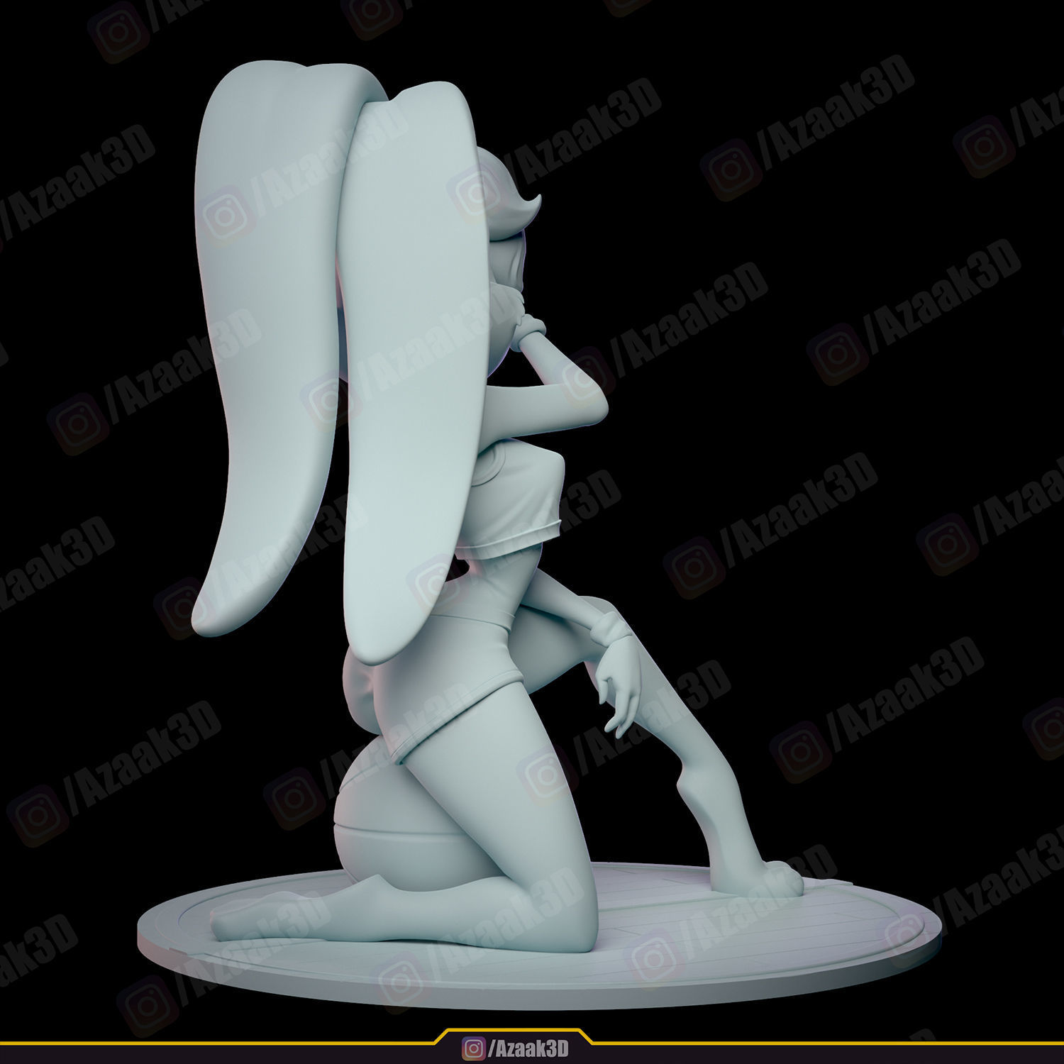 Lola Bunny Space Jam 3D print model_19