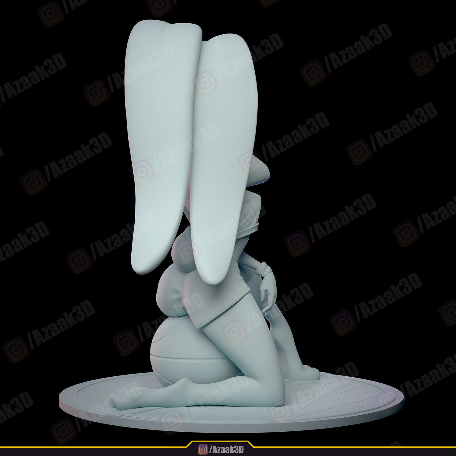 Lola Bunny Space Jam 3D print model_24