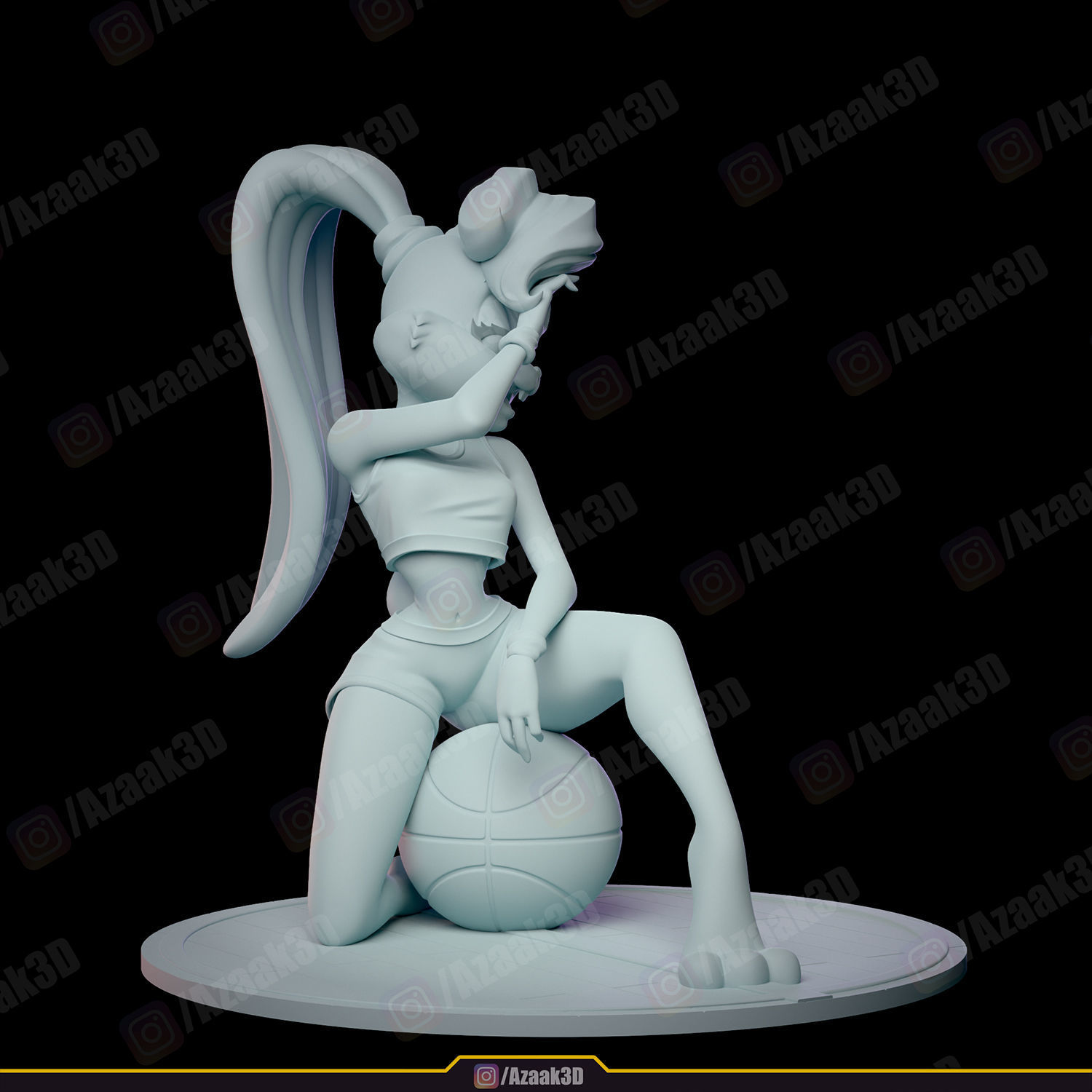 Lola Bunny Space Jam 3D print model_18