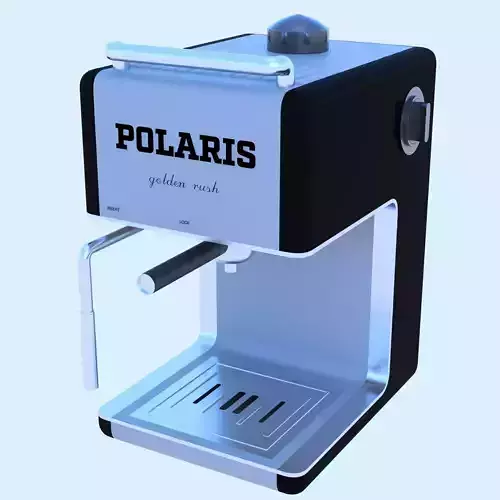 polaris Coffee machine Low-poly 3D model