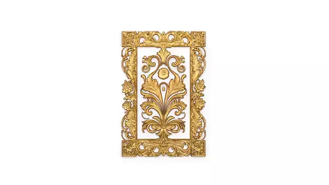 classical door decor 02