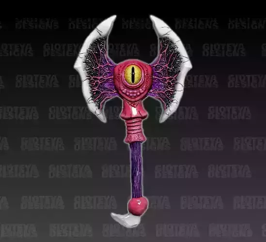 WOW Dark Edge of Insanity Axe 3D model