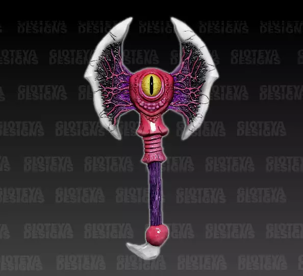 WOW Dark Edge of Insanity Axe 3D model_0