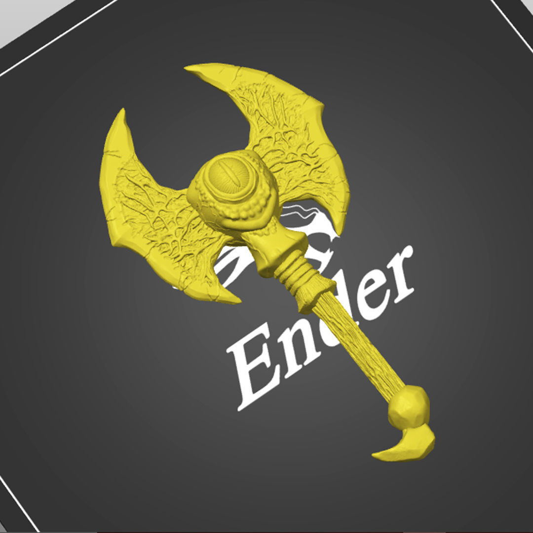 WOW Dark Edge of Insanity Axe 3D model_2
