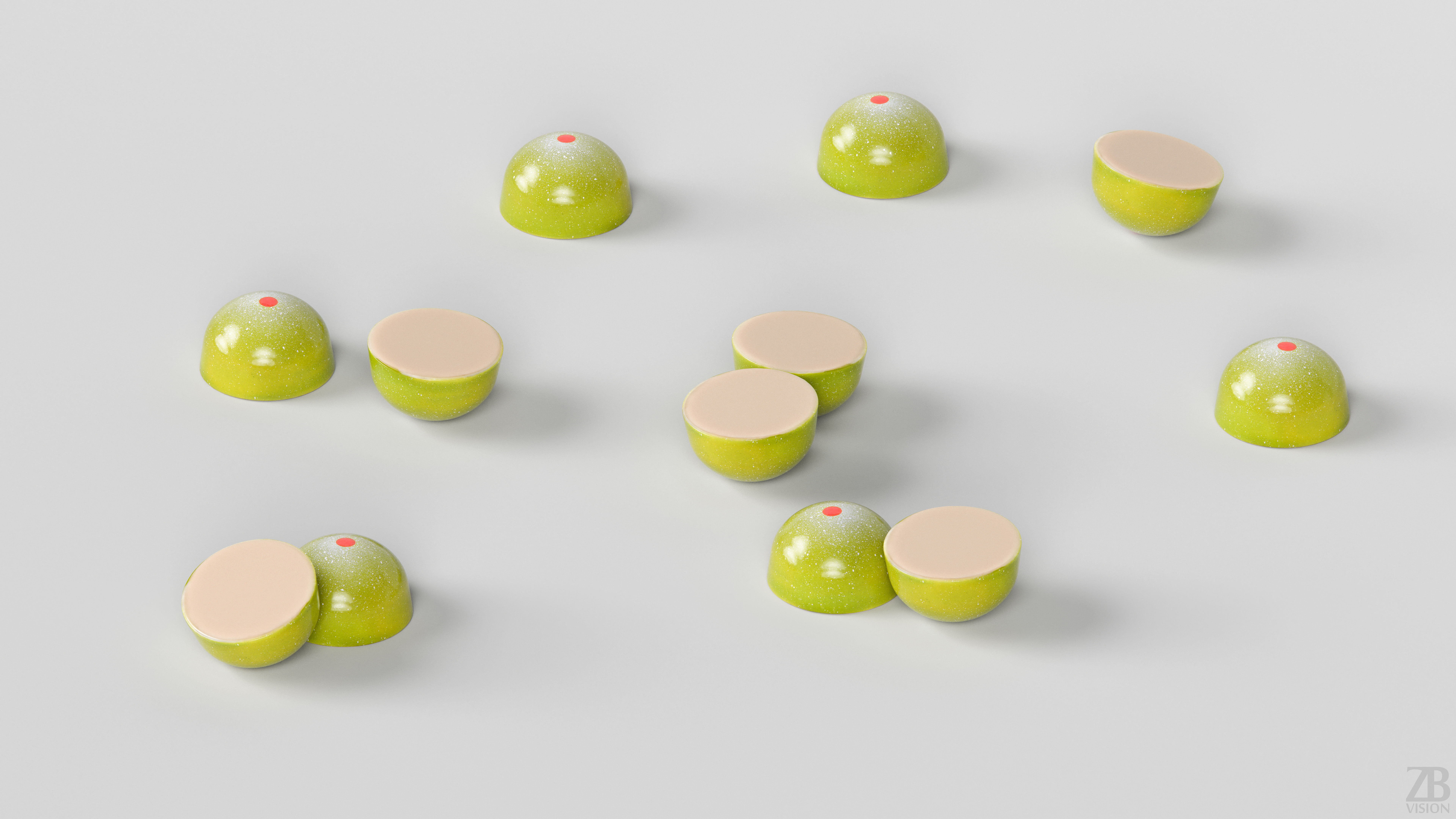 Praline 3D model_2
