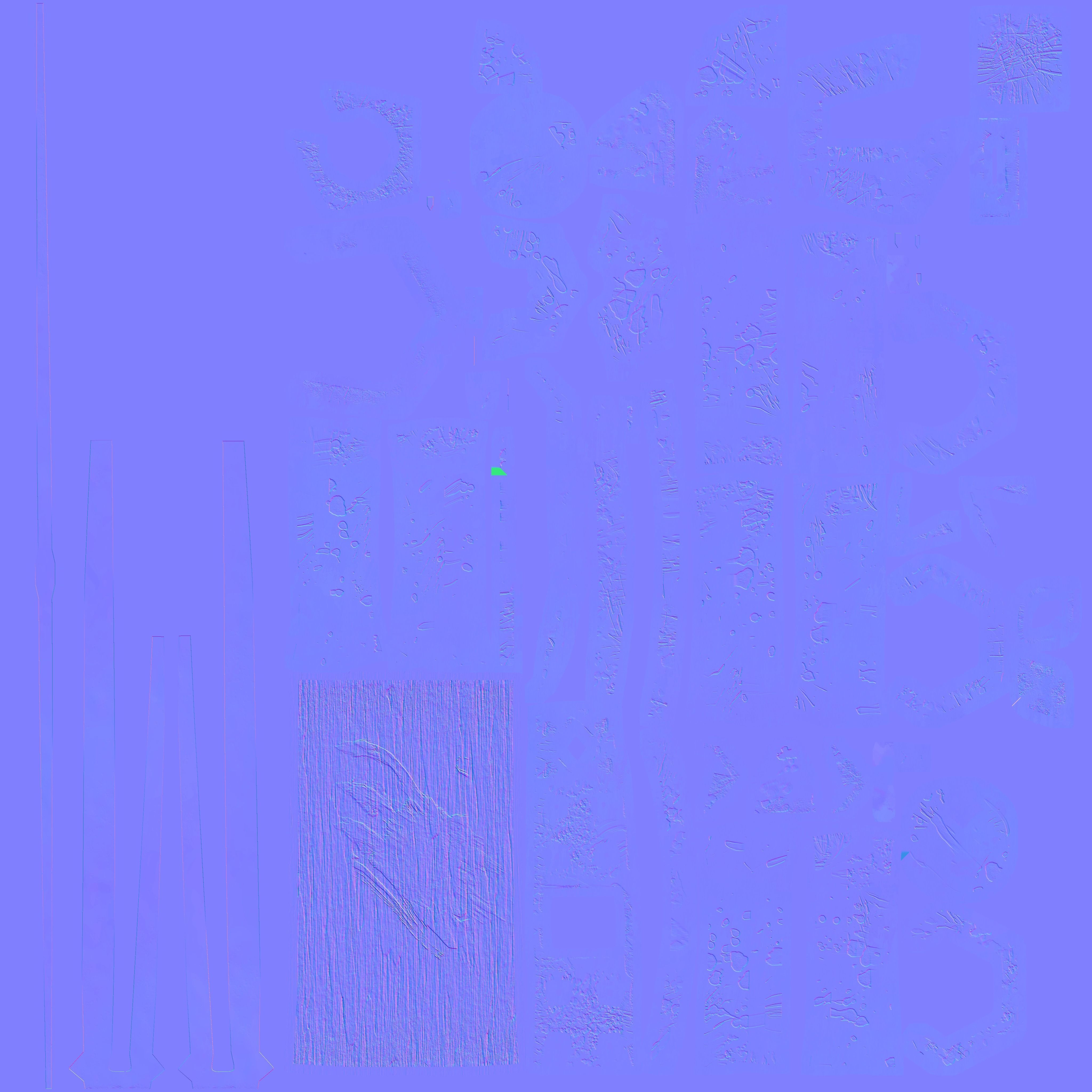 OLD-fantasy snake sword 4k Low-poly 3D model_10