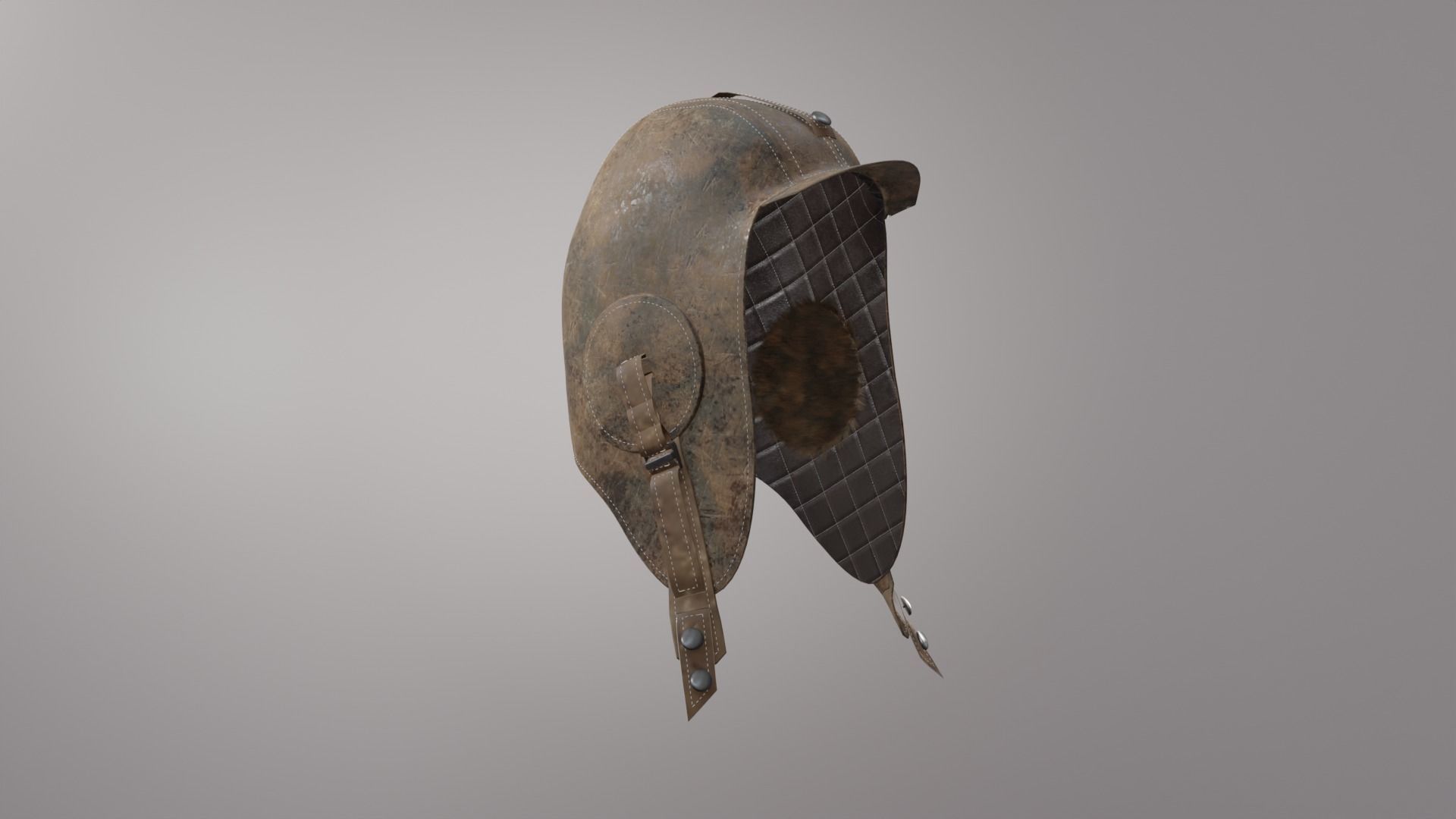 Hat WWII 3D model 3D model_2