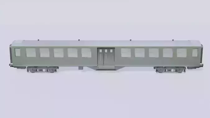 French passenger railcar