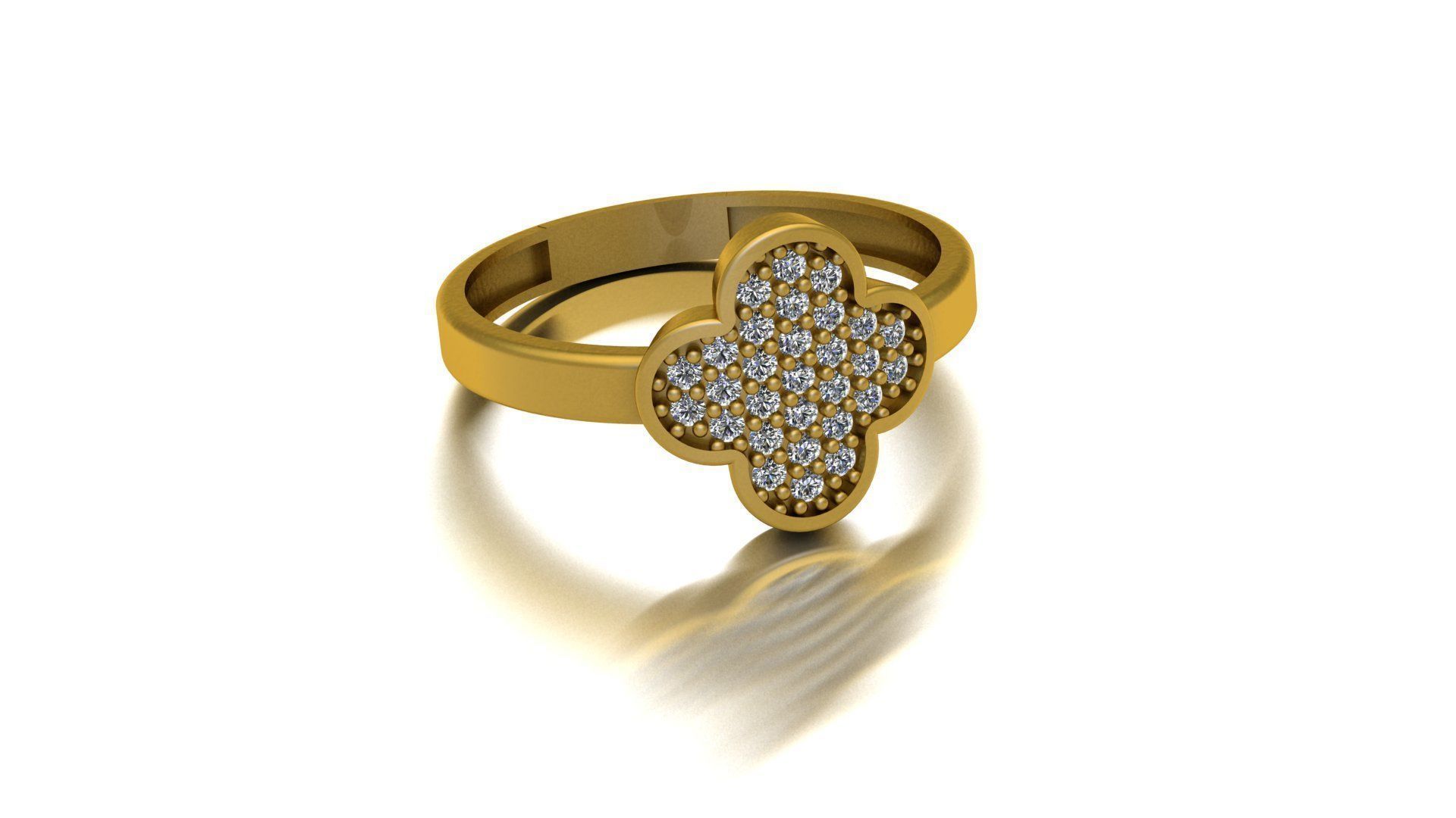 Van Cleef Ring 3DM 3D print model 3D print model_9