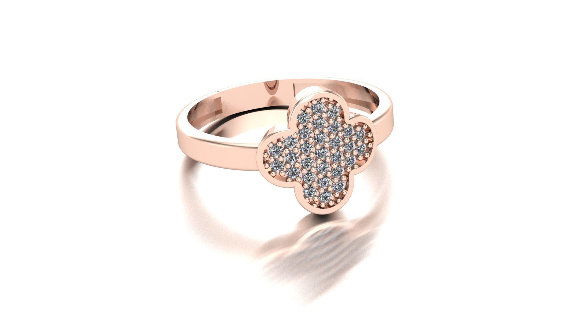 Van Cleef Ring 3DM 3D print model 3D print model_7