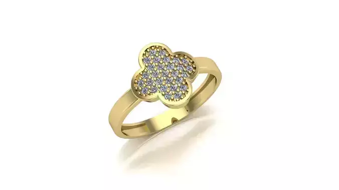 Van Cleef Ring 3DM 3D print model  