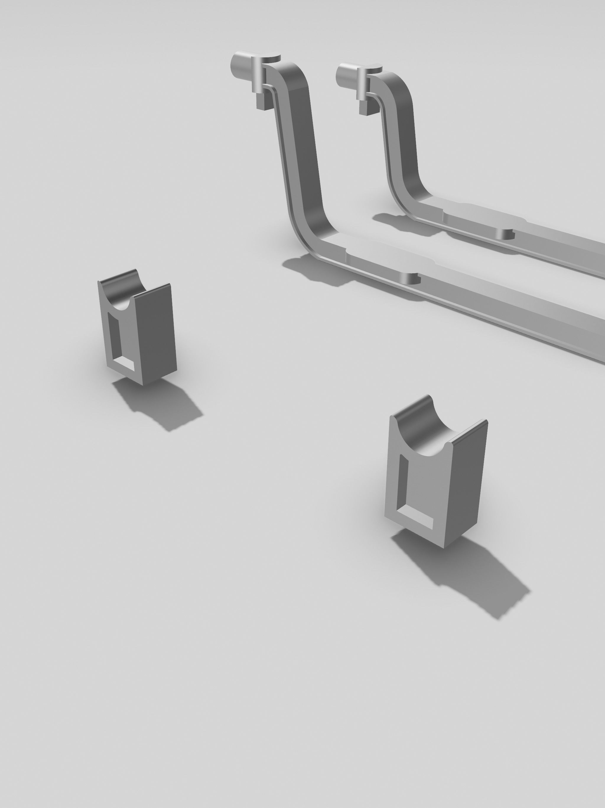 Chev 3100 Lowering Kit dropped axle N blocks scale model 3D print model_3