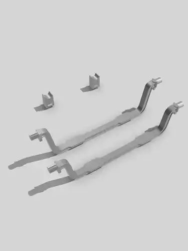 Chev 3100 Lowering Kit dropped axle N blocks scale model