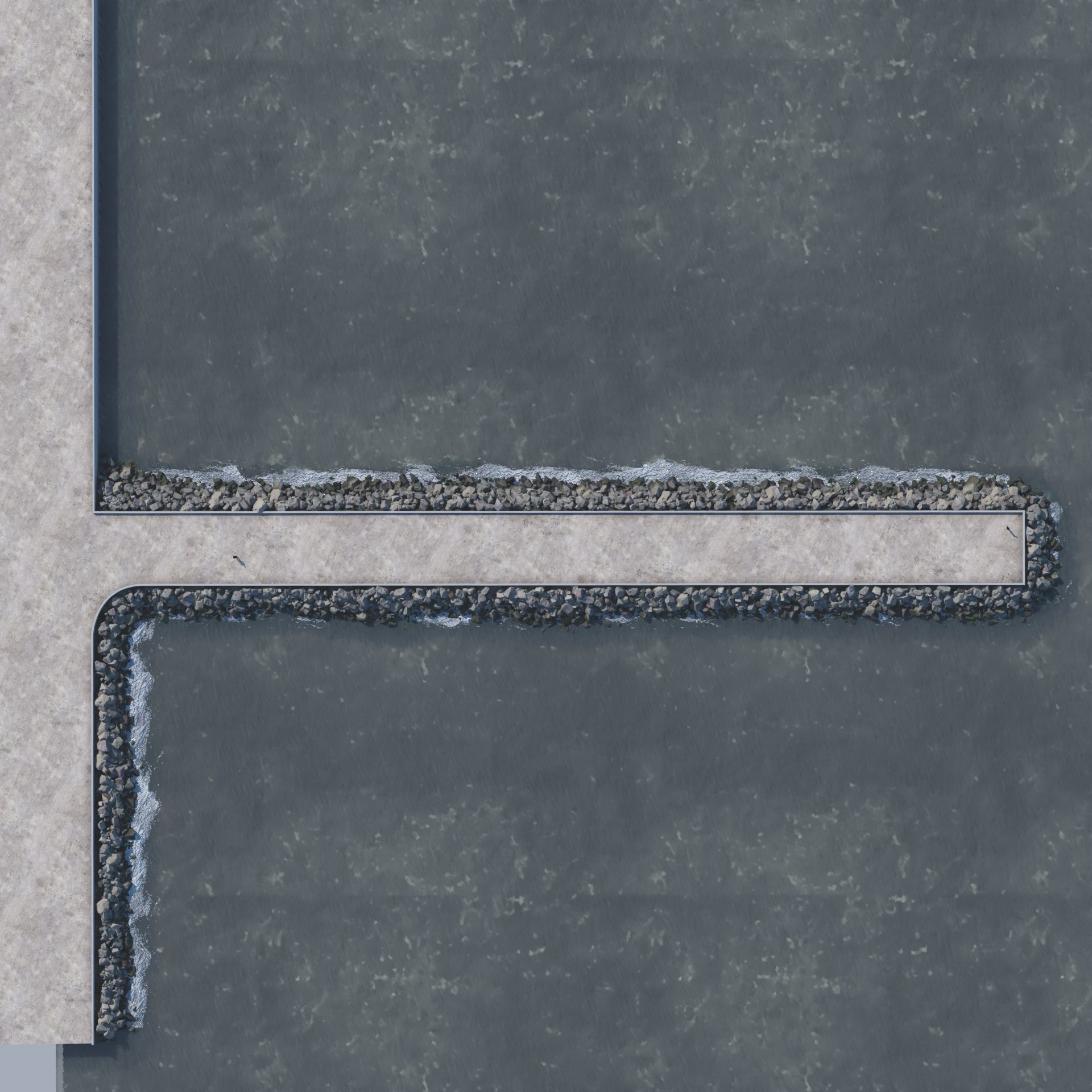 Breakwater 3D -A- Stones 3D model_19