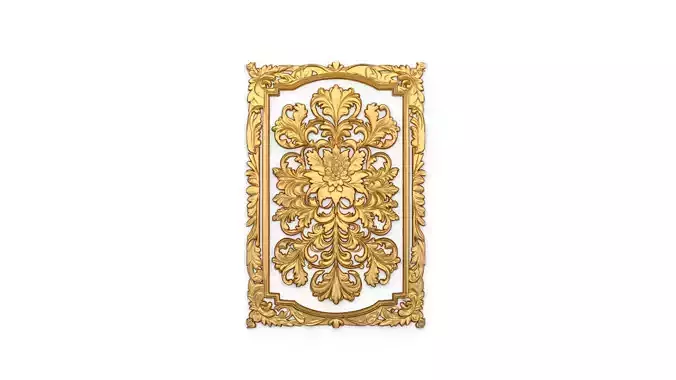 classical door decor 04