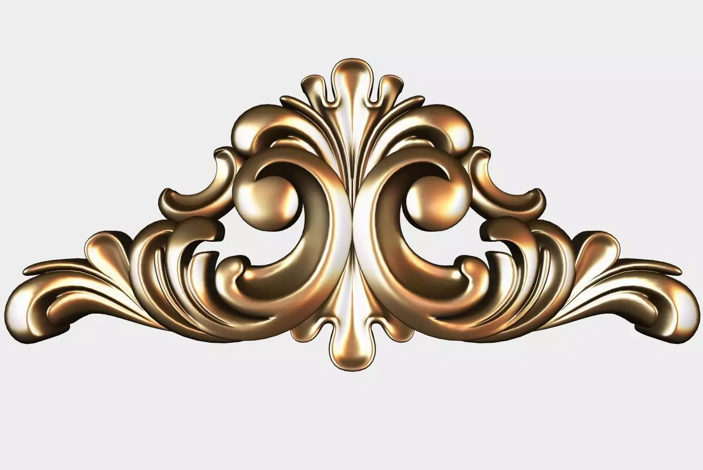 Carved decor for cnc 53 Free 3D model