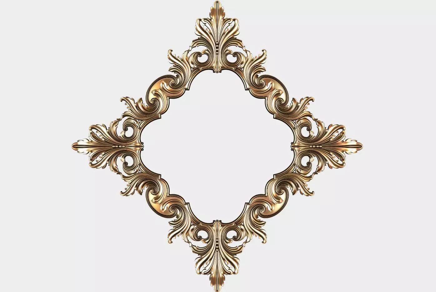 Carved decor for cnc 60 3D model_0