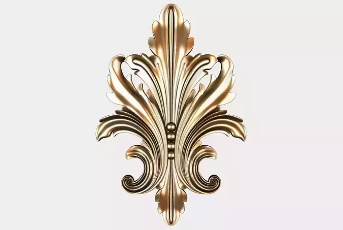 Carved decor for cnc 64