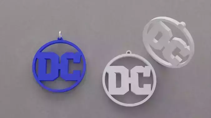 Chaveiro DC Comics 3D print model