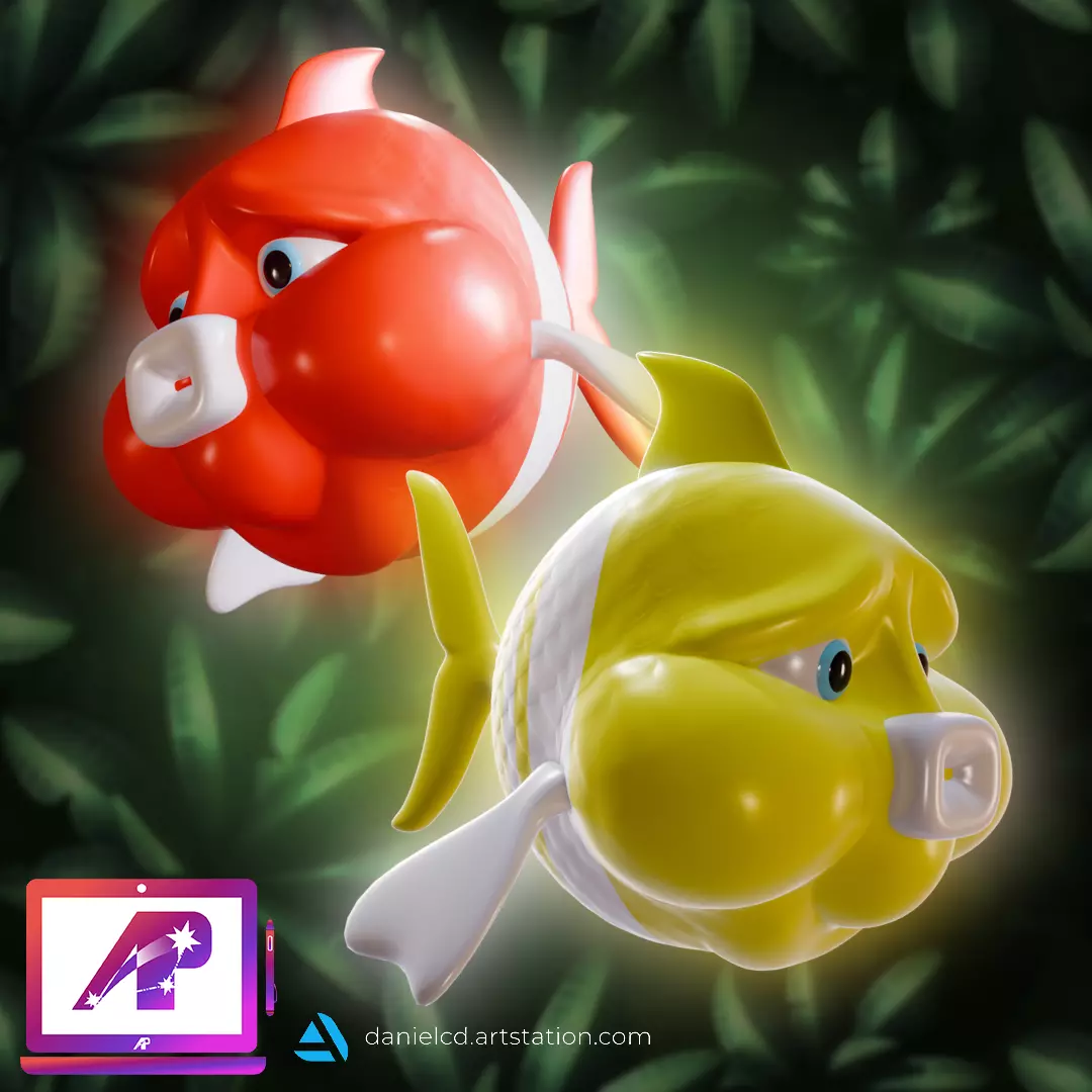 DKC3 Gleamin Bream 3D print model