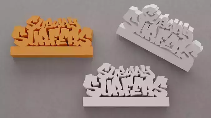 Chaveiro Subway Surfers 3D print model