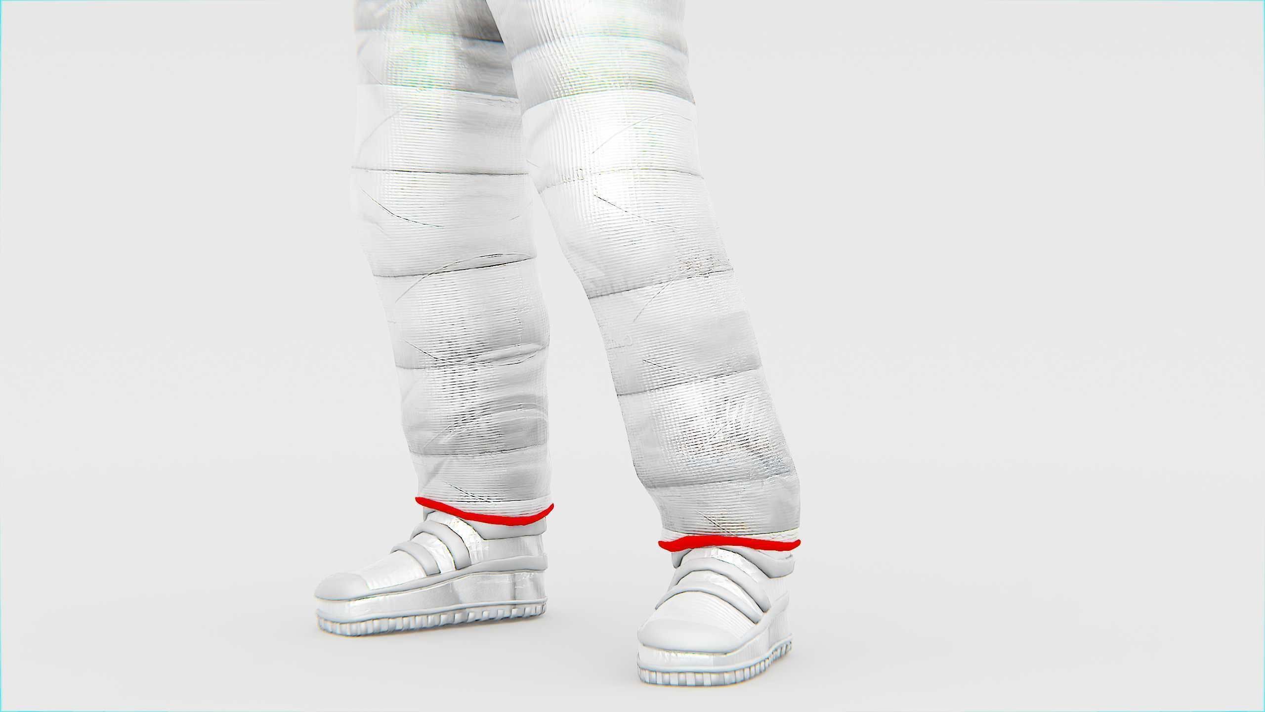 MARS ASTRONAUT-C Rigged for Unreal Engine - Unity - MIXAMO 3D model_23