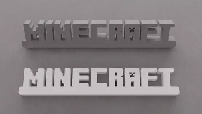 Chaveiro Minecraft 3D print model