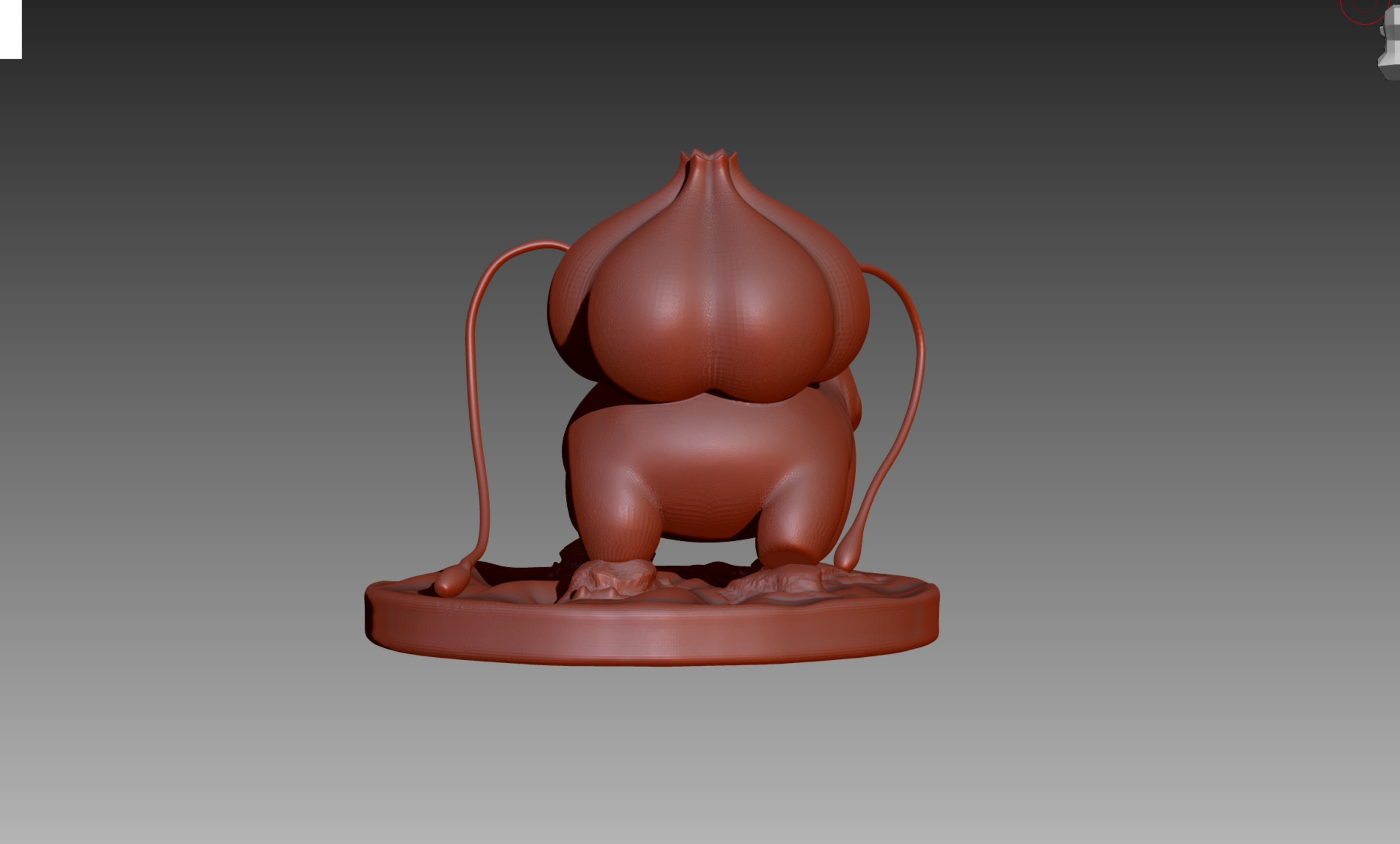 Bulbasaur Ivysaur and Venusaur evolution family value set 3D print model_8