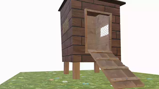 Chicken coop cartoon