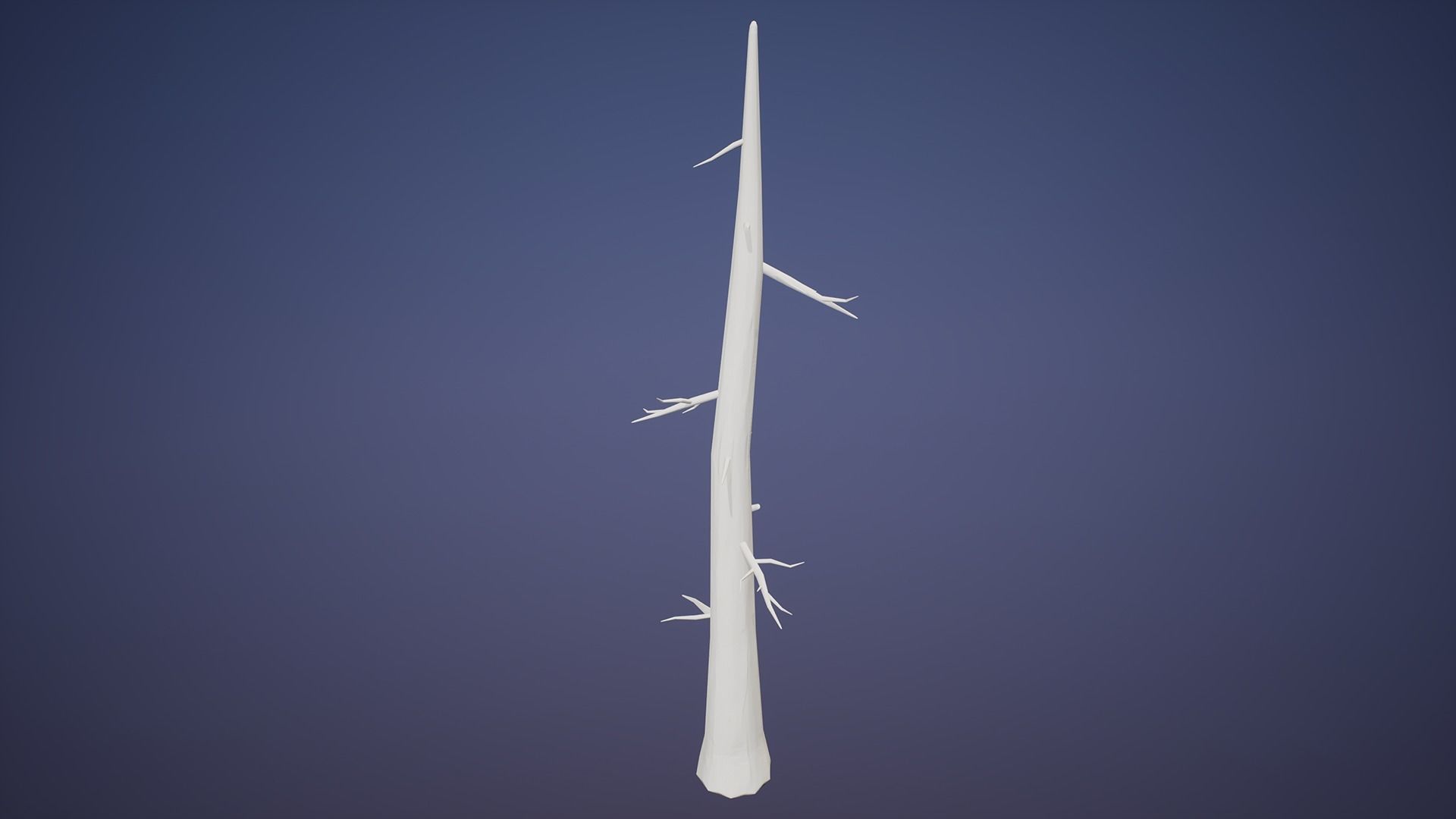 Stylized Pine Trees Collection Low-poly 3D model_19