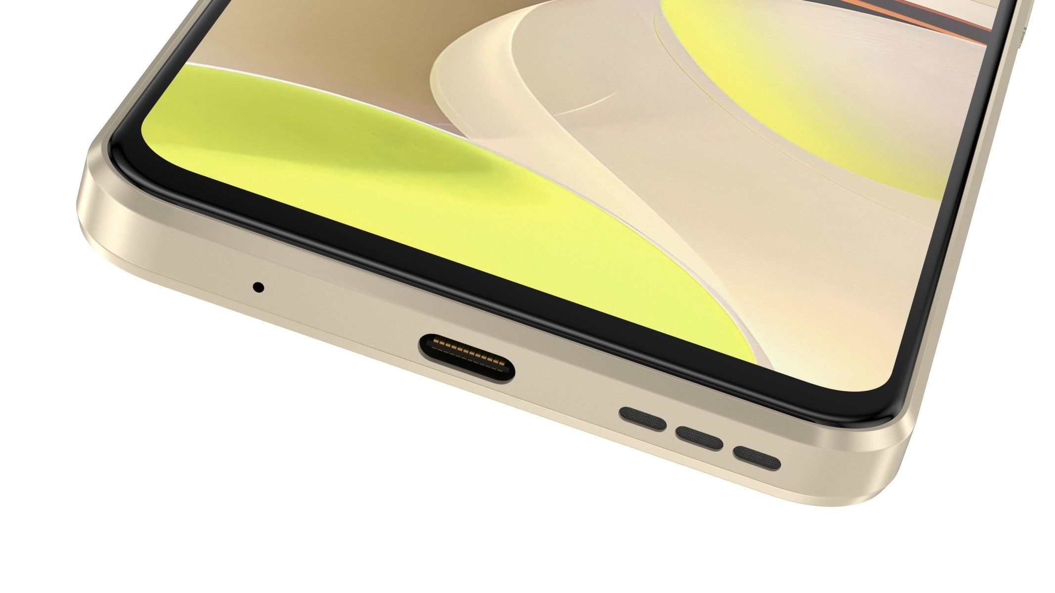 Motorola Moto G14 Butter Cream 3D model_5