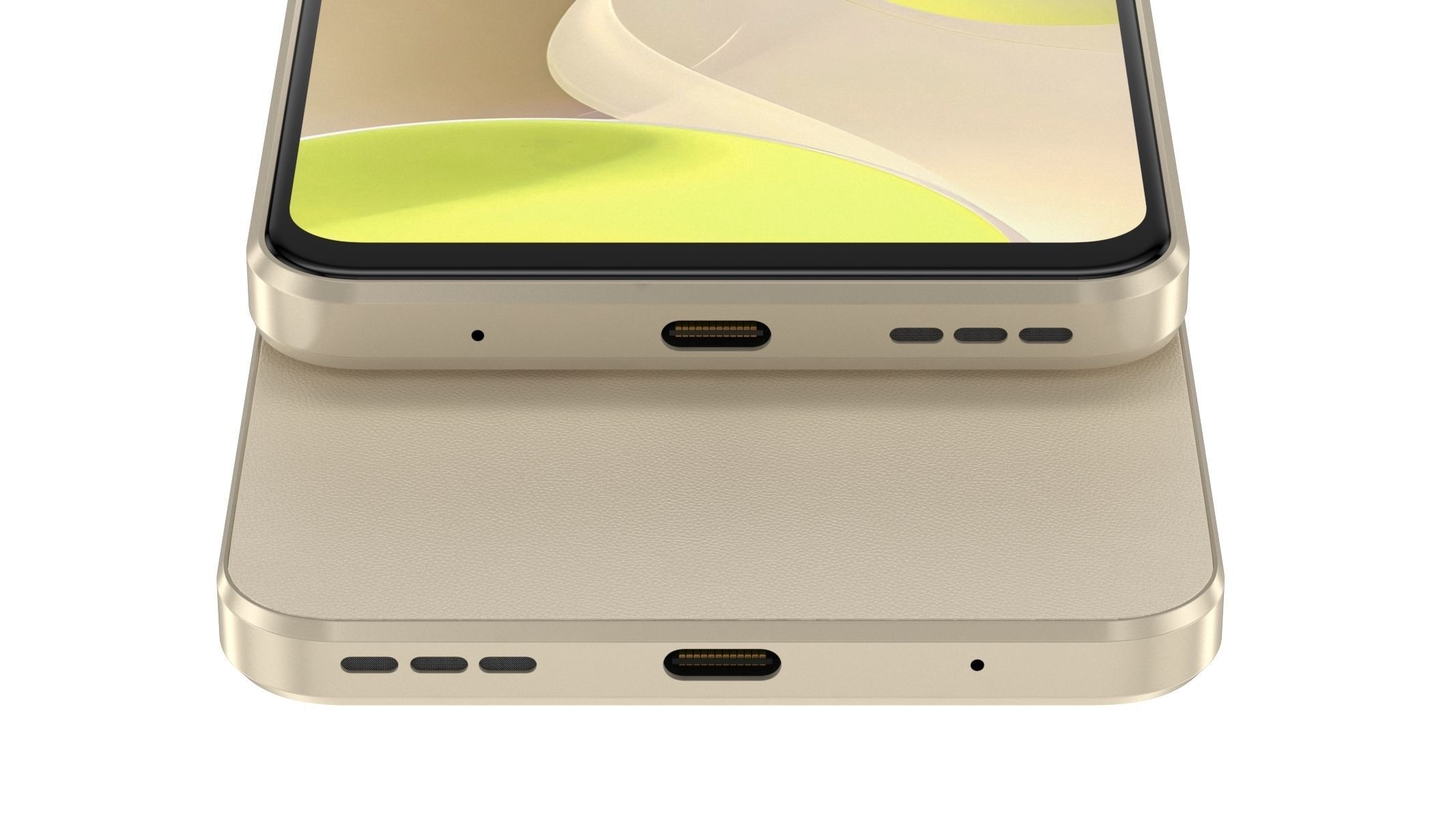 Motorola Moto G14 Butter Cream 3D model_9