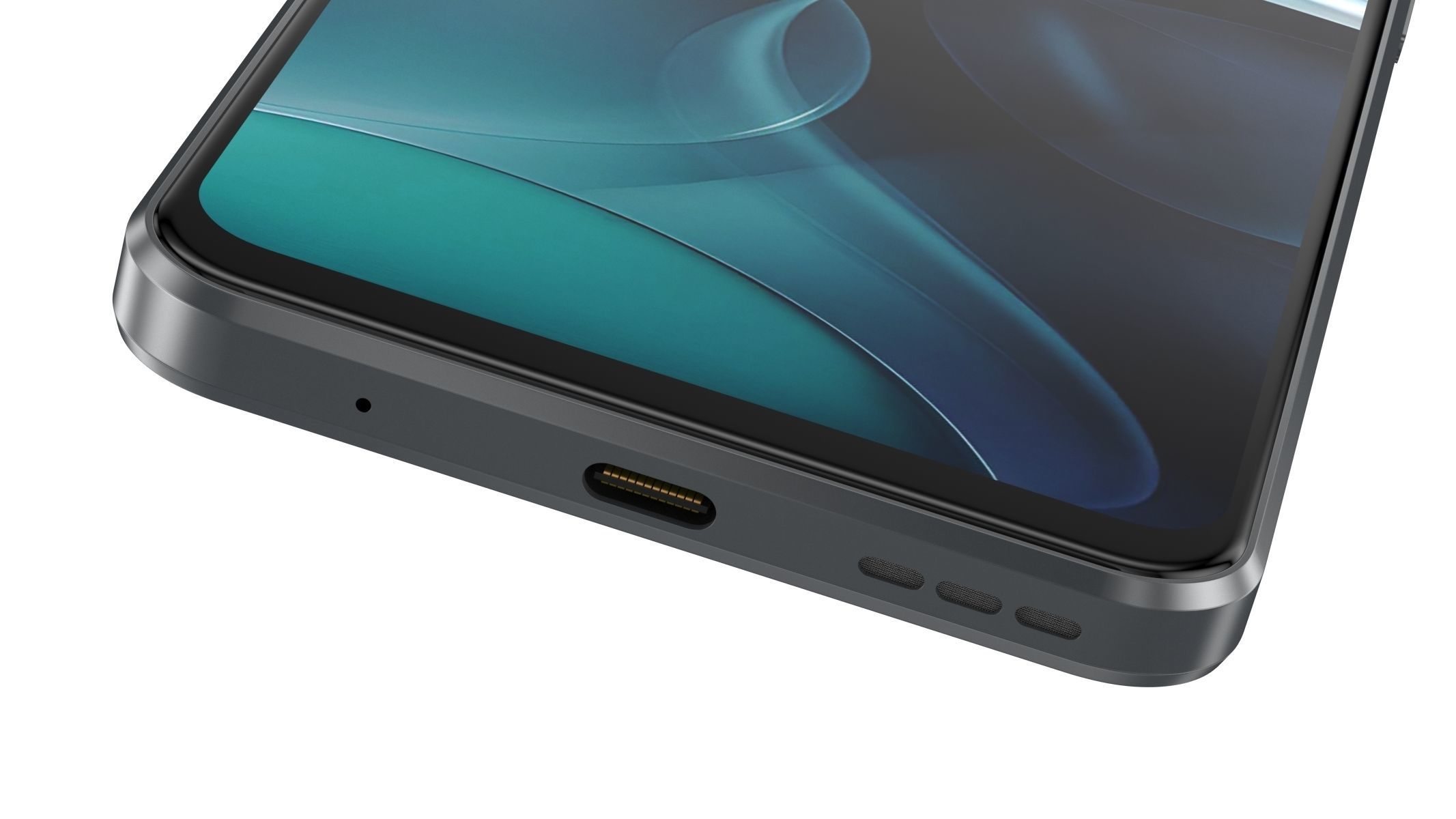 Motorola Moto G14 Steel Gray 3D model_5