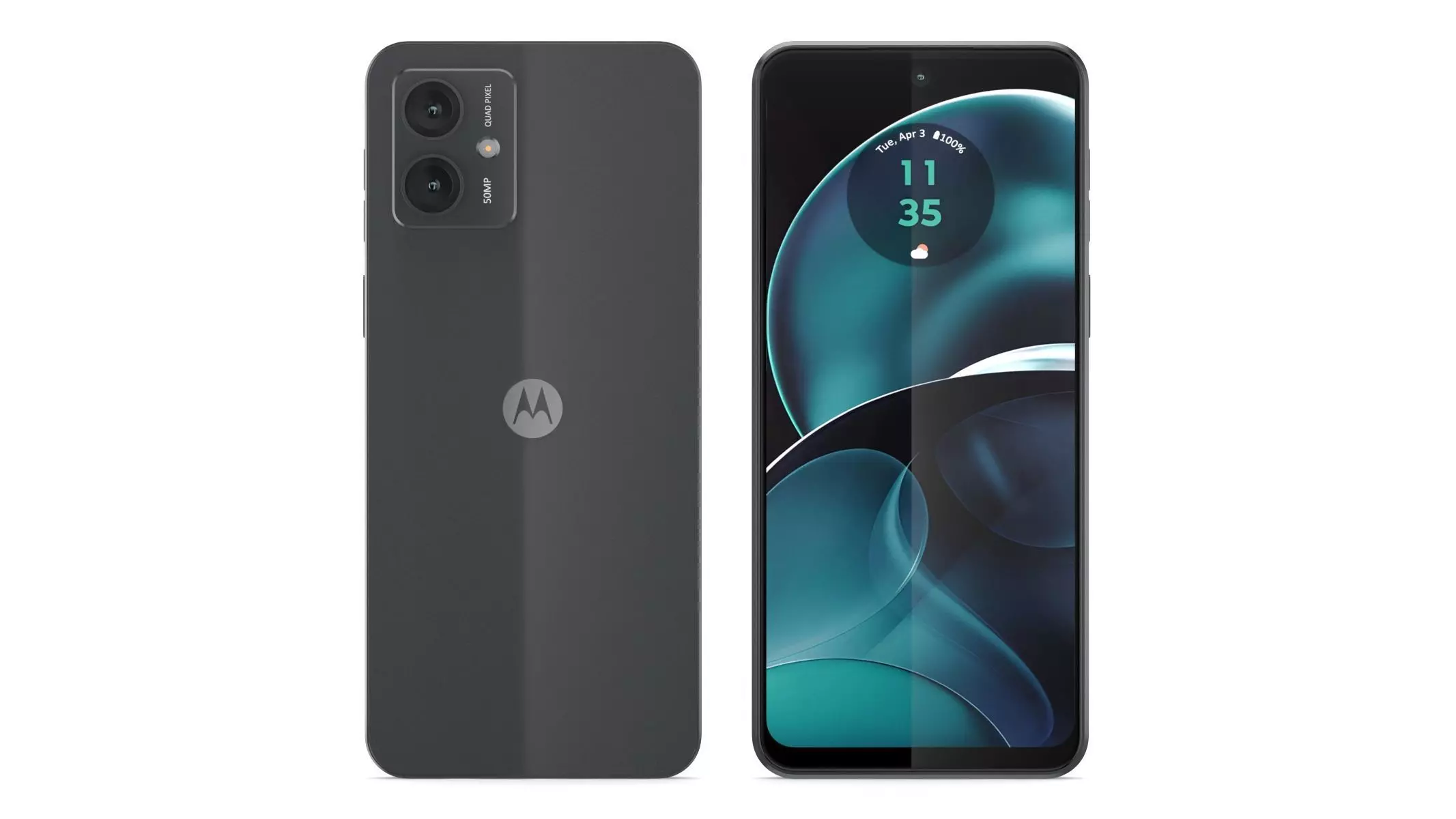 Motorola Moto G14 Steel Gray 3D model_0