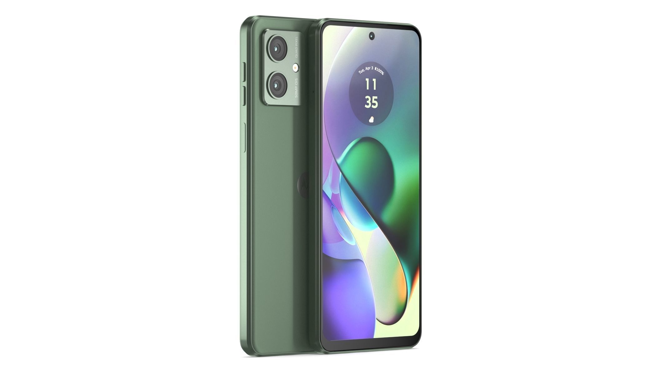 Motorola Moto G54 Mint Green 3D model_1