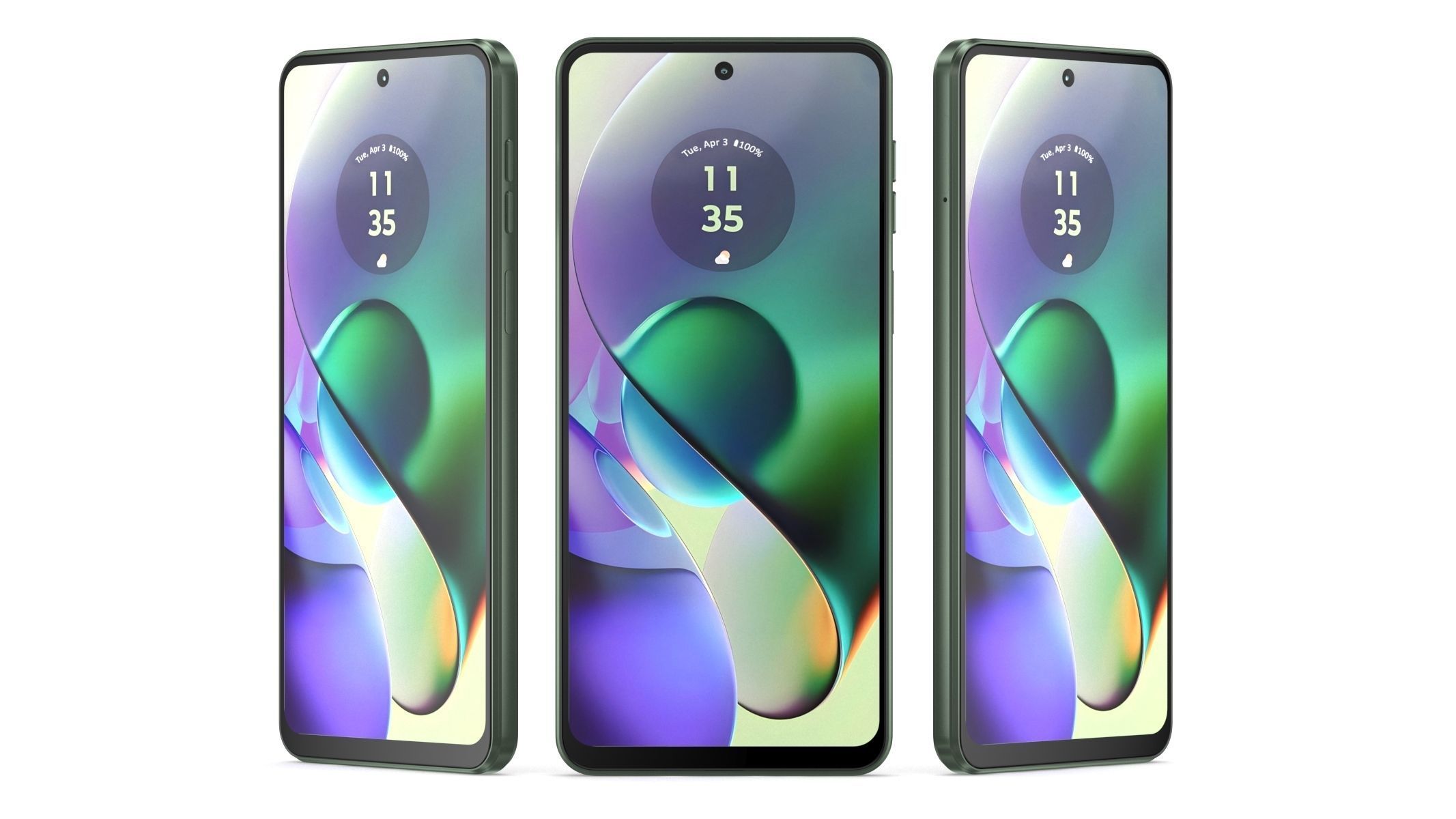 Motorola Moto G54 Mint Green 3D model_7