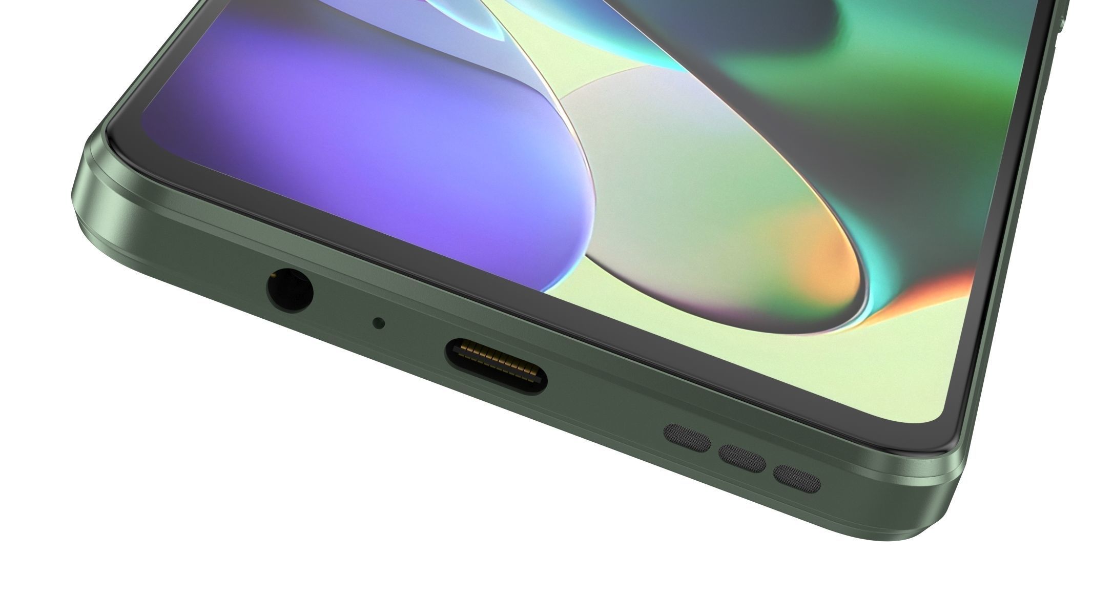 Motorola Moto G54 Mint Green 3D model_5