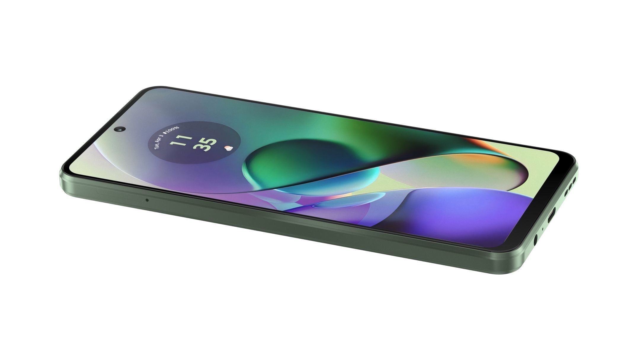 Motorola Moto G54 Mint Green 3D model_4