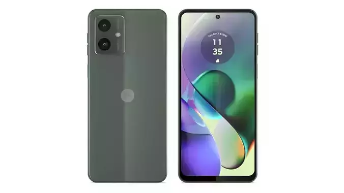 Motorola Moto G54 Mint Green 3D model Motorola Moto G54 Mint Green 3D model