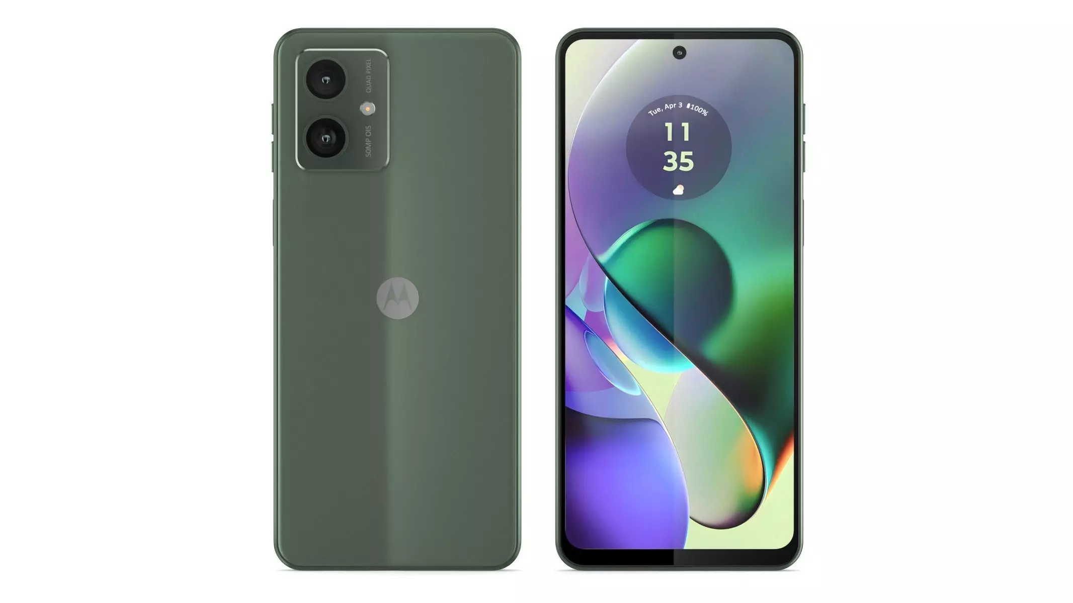 Motorola Moto G54 Mint Green 3D model_0