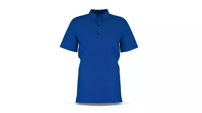Polo Shirt 01 Blue